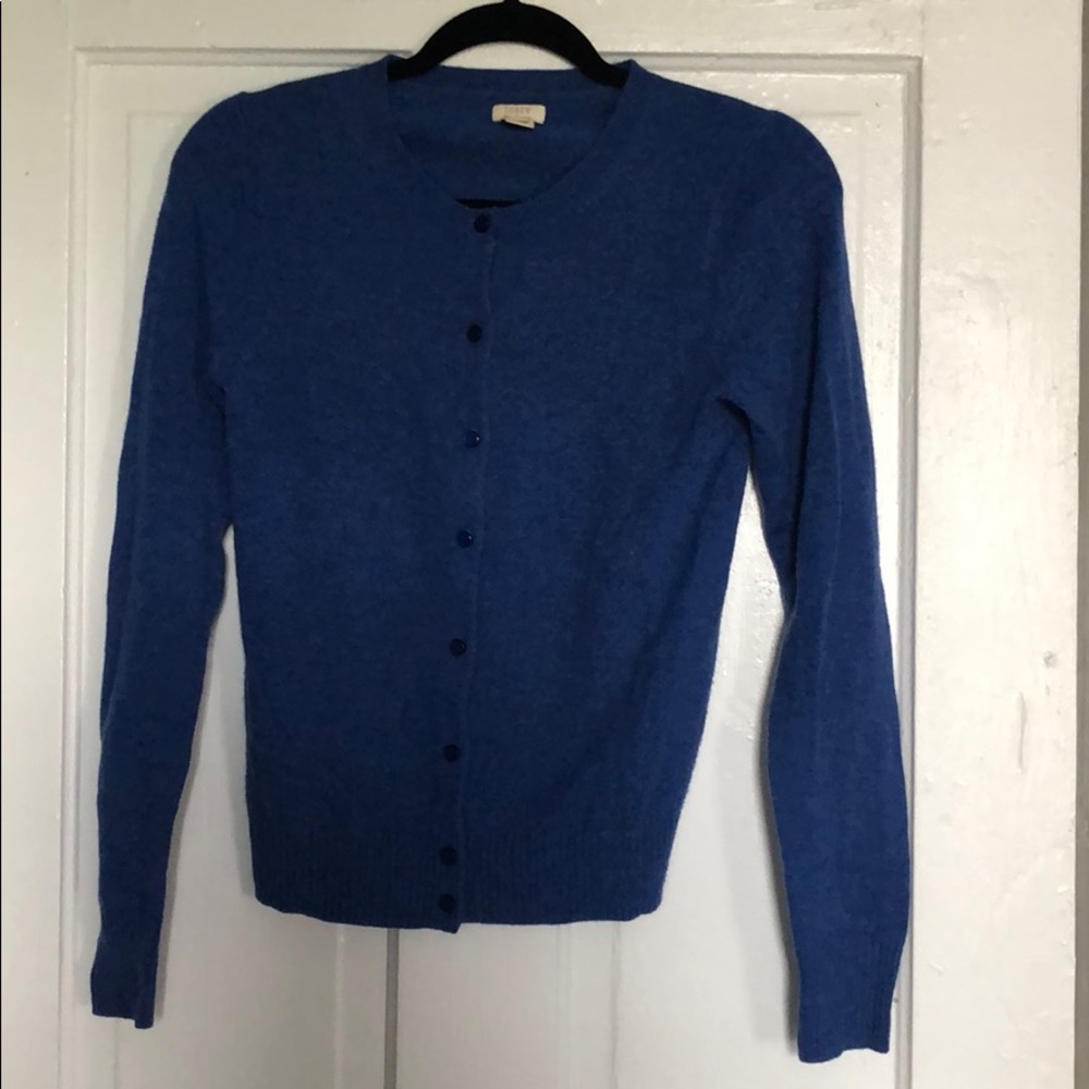 Cashmere J Crew cardigan